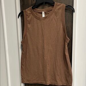 Athleta Ascent Seamless wool blend tank